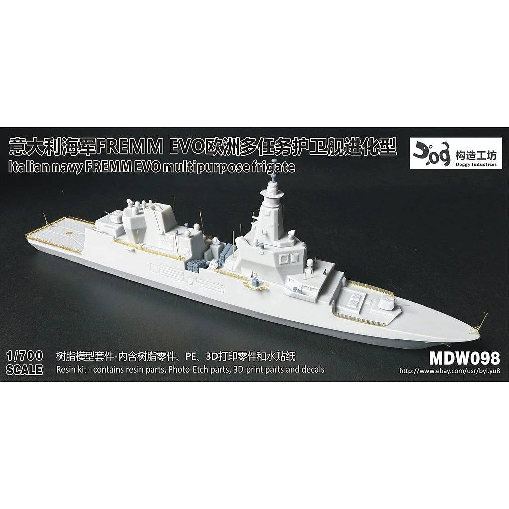 【新製品】MDW098 伊海軍 新型フリゲート FREMM EVO