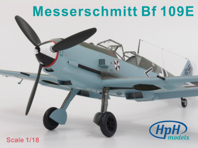 【新製品】1841L)1/18スケール メッサーシュミット Bf108E