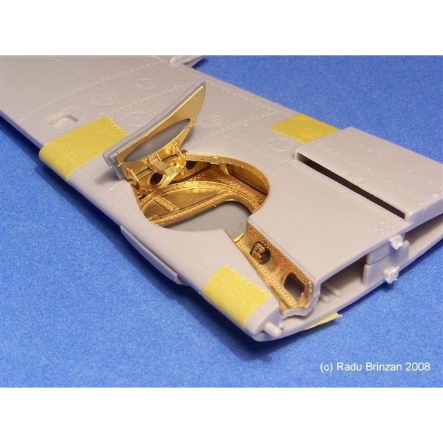 【新製品】P32007 メッサーシュミット Bf109K 主脚庫ディテール
