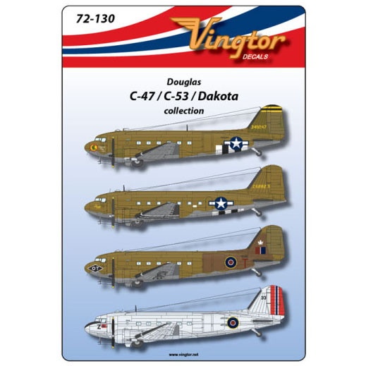 【新製品】Vingtor72-130 ダグラス C-47/C-53 ダコタ