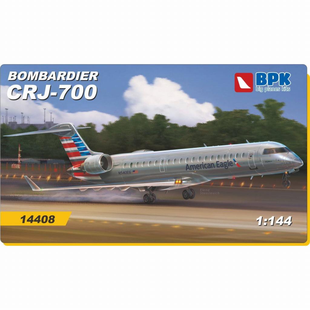 【新製品】BPK14408 ボンバルディア CRJ-700 北米航空会社