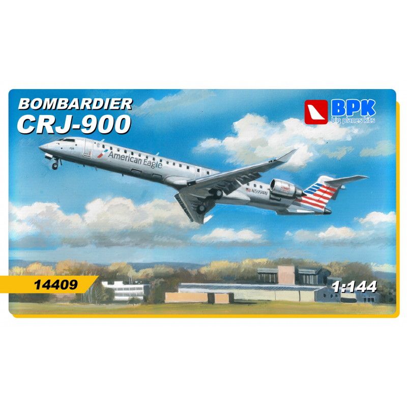 【新製品】BPK14409 ボンバルディア CRJ-900 北米路線 デカール2種