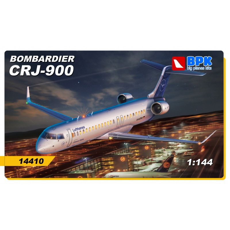 【新製品】BPK14410 ボンバルディア CRJ-900 欧州路線 デカール2種