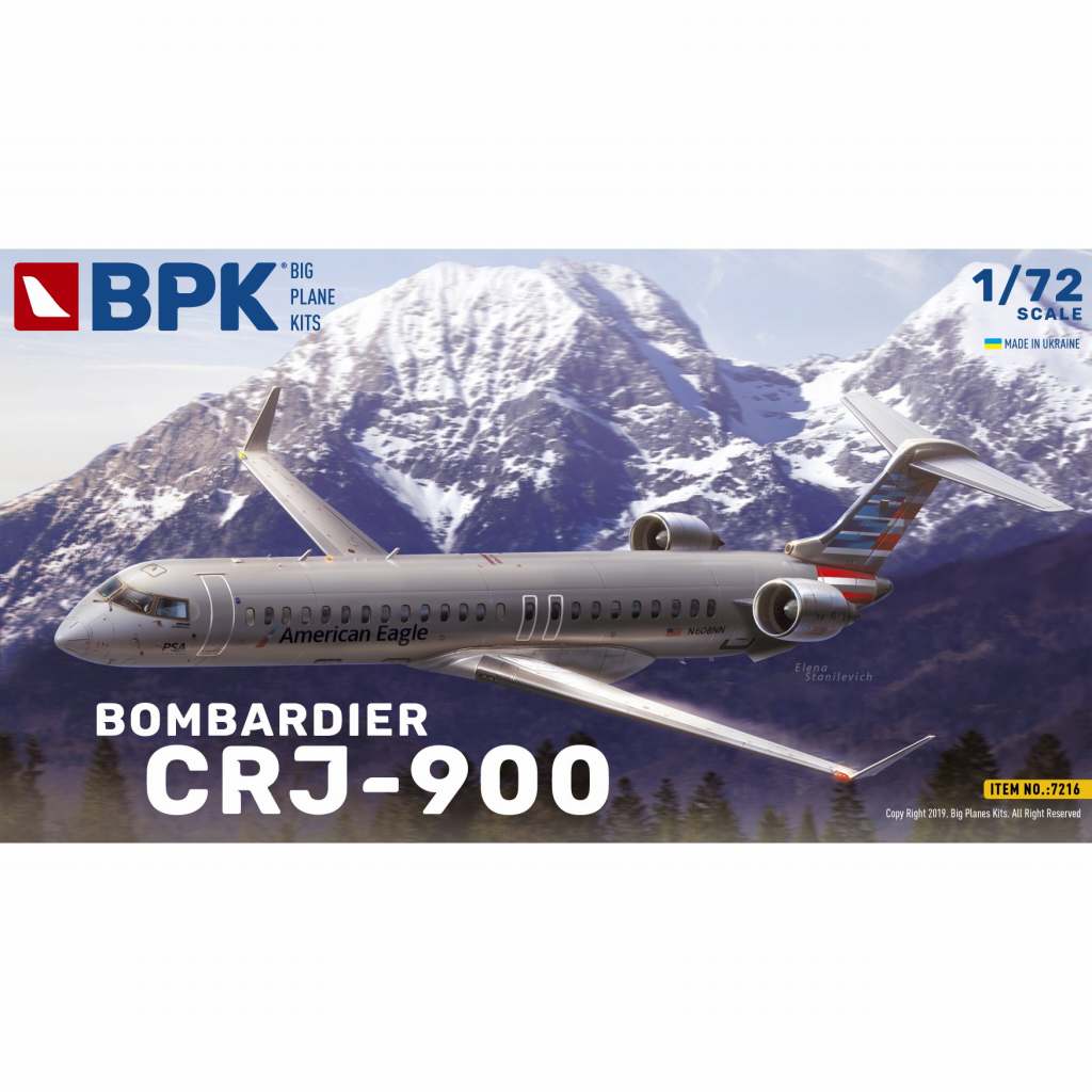 【新製品】BPK7216 ボンバルディア CRJ-900 北米航空会社