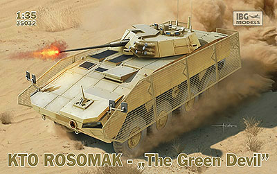 【新製品】35032)ポーランド KTO ロソマク装輪装甲車 グリーンデビル アフガン