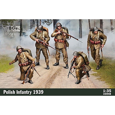 【新製品】35048 ポーランド軍歩兵 1939年 5体