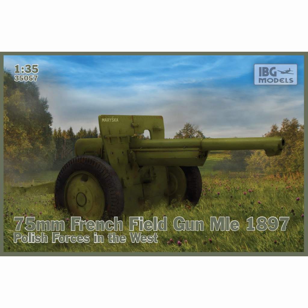 【新製品】35057 ポーランド 75mm シュナイダー M1897野砲 ポーランド型