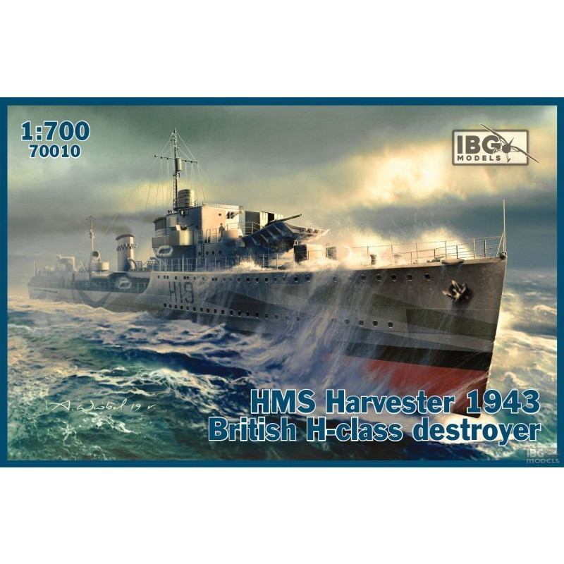 【新製品】PB70010 英海軍 H級駆逐艦 ハーヴェスター H-19 1943年