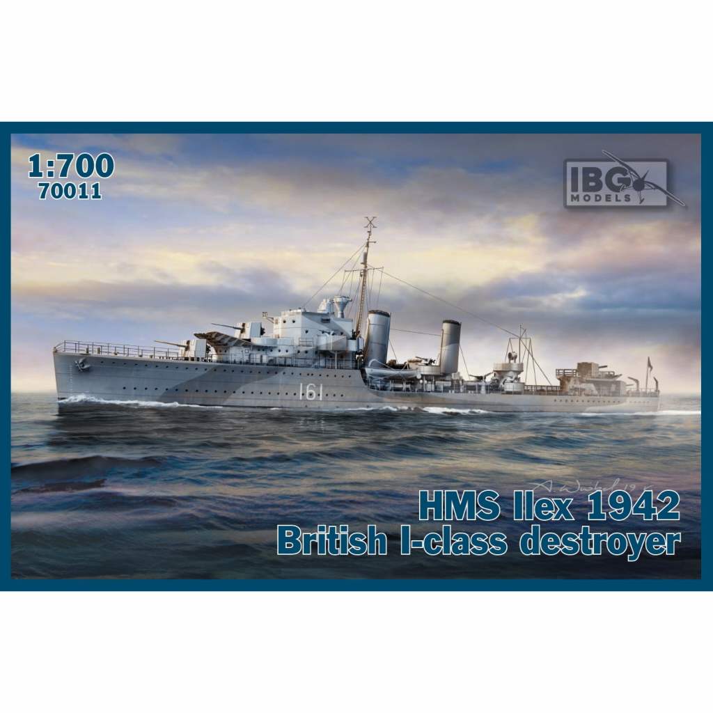 【新製品】PB70011 英 I級駆逐艦 アイレックス D-61 1942年