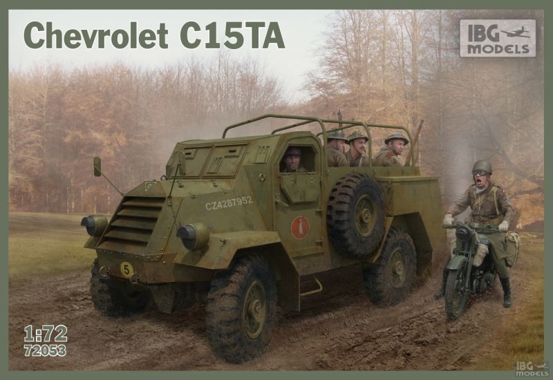 【新製品】72053)カナダ シボレーC15TA装甲４輪トラック