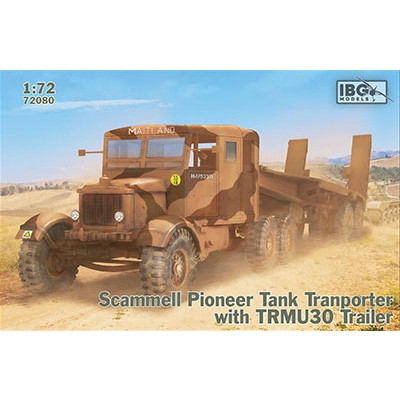 【再入荷】72080)英 スキャンメル パイオニア 戦車運搬車+TRMU30トレーラー