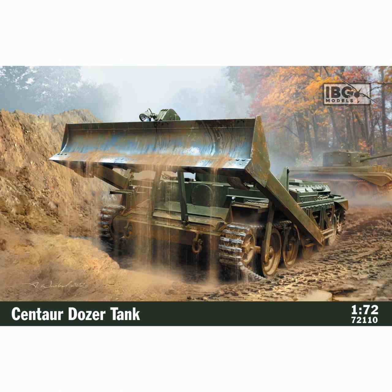 【新製品】72110 英 セントー ドーザー工兵戦車