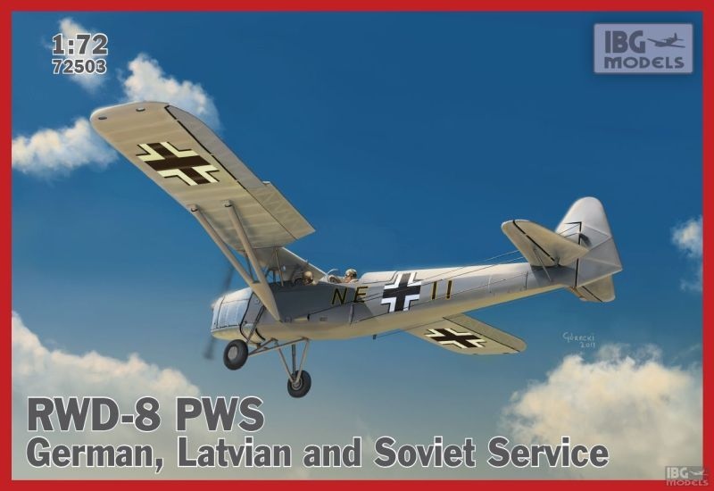 【新製品】72503)ポーランド 複座練習機 RWD-８ PWS ドイツ/ラトビア/ソ連仕様