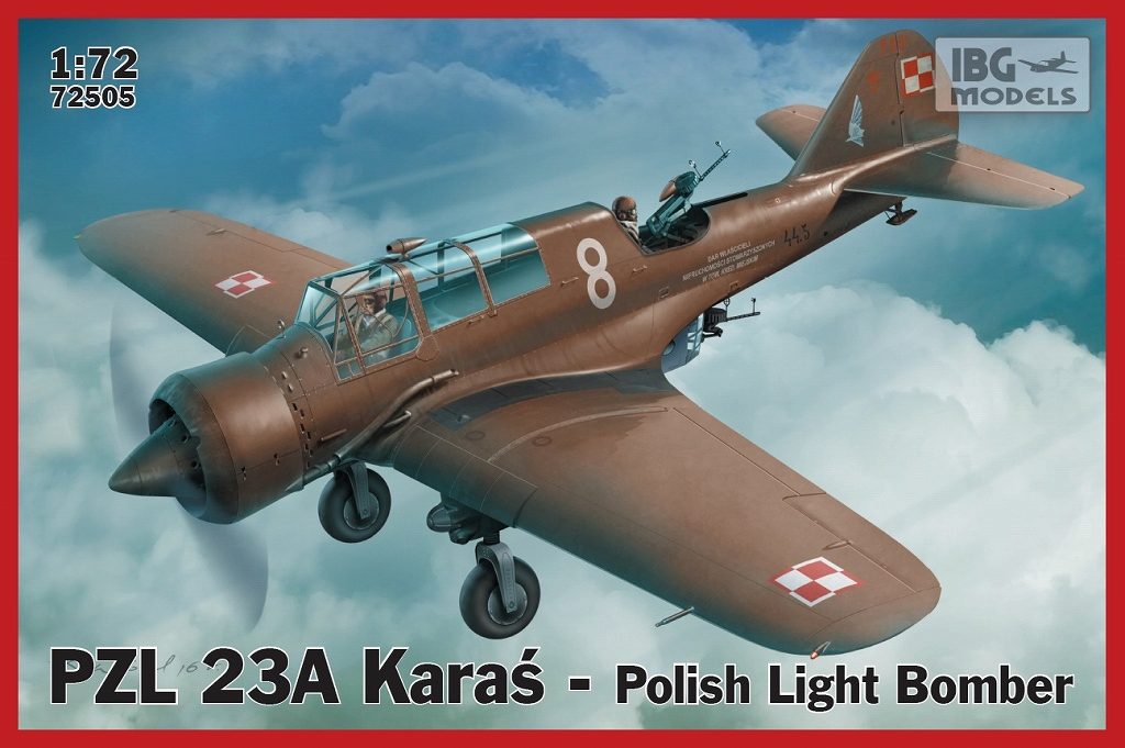【新製品】72505)ポーランド PZL23A カラシュ 単発軽爆撃機