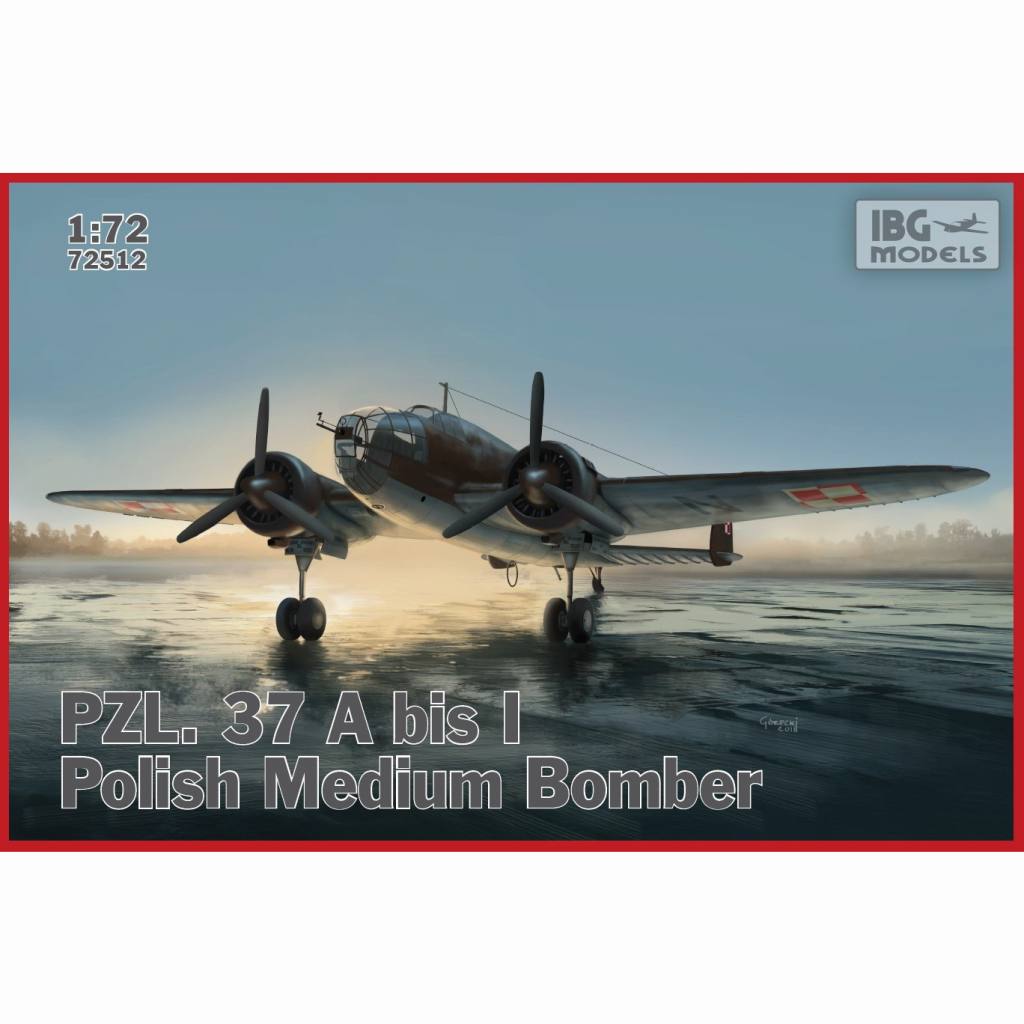 【新製品】72512 ポーランド 双発爆撃機 PZL.37A bis1 ロシュ 改良型