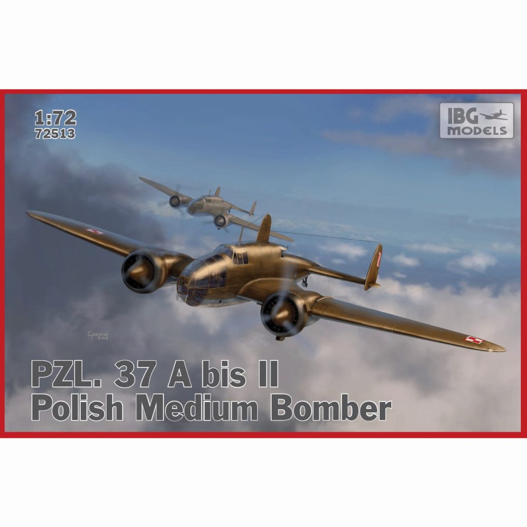 【新製品】72513 ポーランド 双発爆撃機 PZL.37A bis2 ロシュ Los