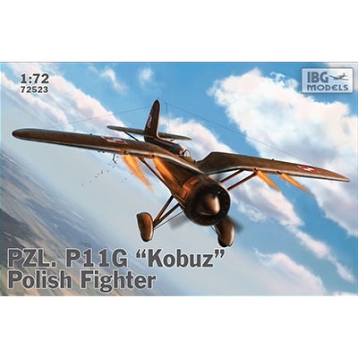 【新製品】72523 ポーランド PZL P.11G ガル翼戦闘機コブス（隼）