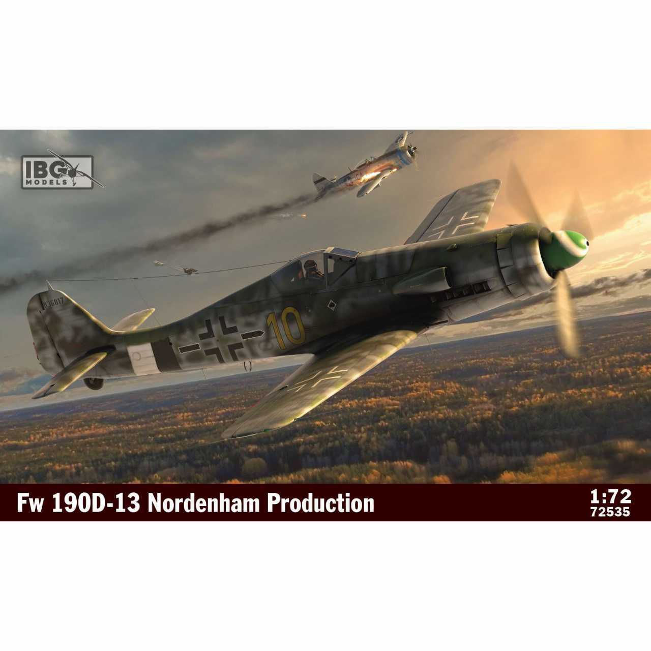 【新製品】72535 フォッケウルフ Fw190D-13 ノルデンハム工場製