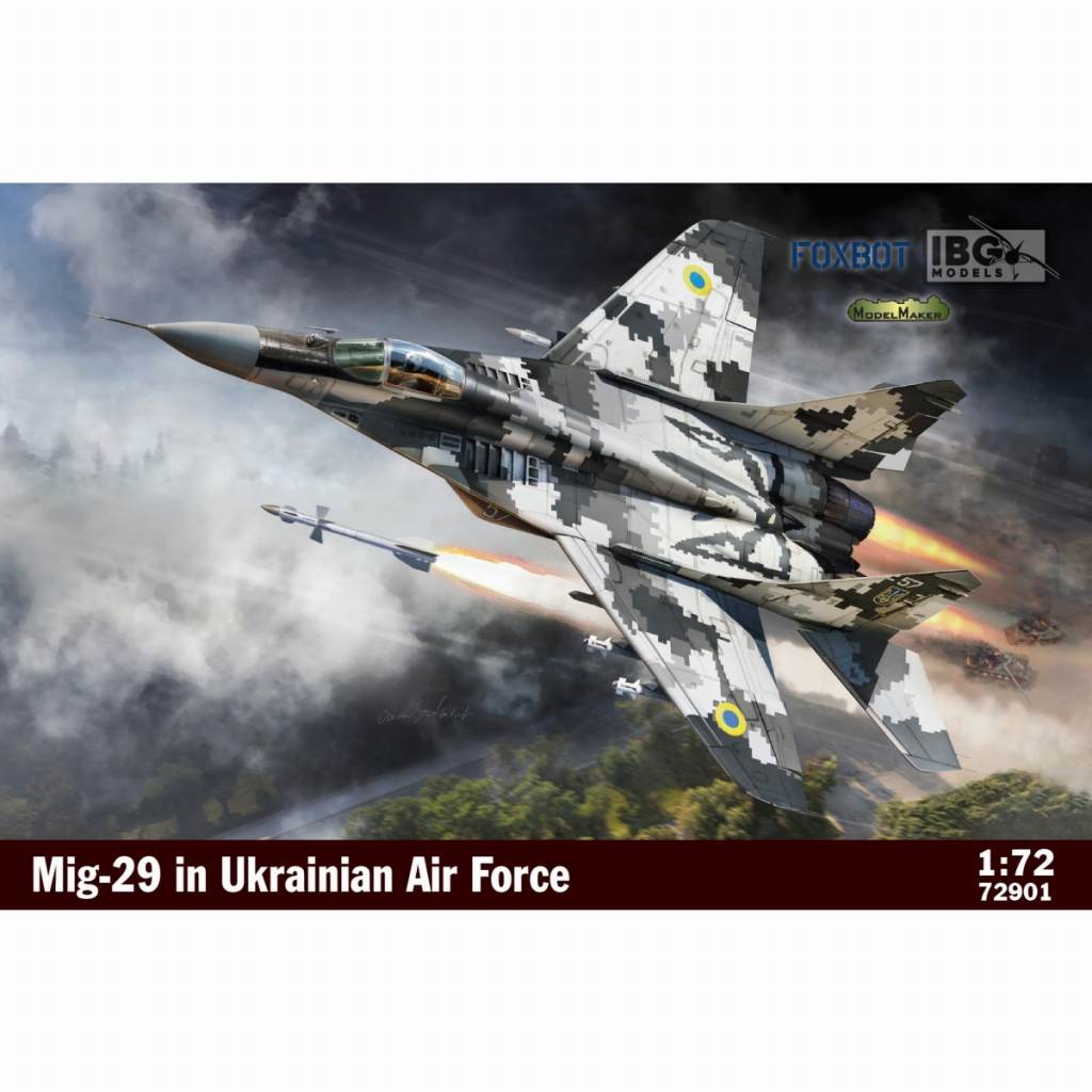 【新製品】72901 ウクライナ空軍 ミコヤン MiG-29 9.13 フルクラムC戦闘機