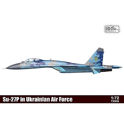 【新製品】72906 ウクライナ空軍 スホーイ Su-27P フランカー戦闘機