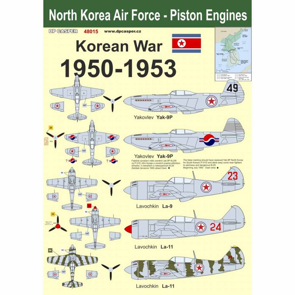 【新製品】48015 北朝鮮空軍 朝鮮戦争 1950-1953