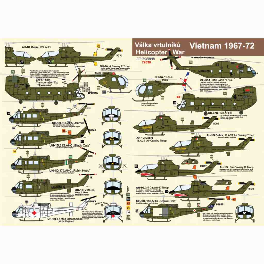 【新製品】72038 ベトナム戦争 1967-72 ヘリコプター