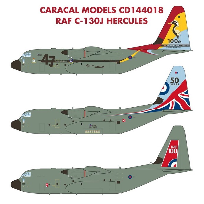 【新製品】144018 英空軍 C-130J ハーキュリーズ