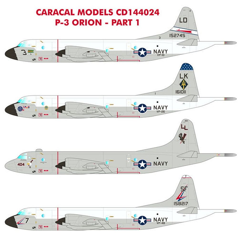 【新製品】144024 アメリカ海軍 ロッキード P-3/EP-3 オライオン Pt.1