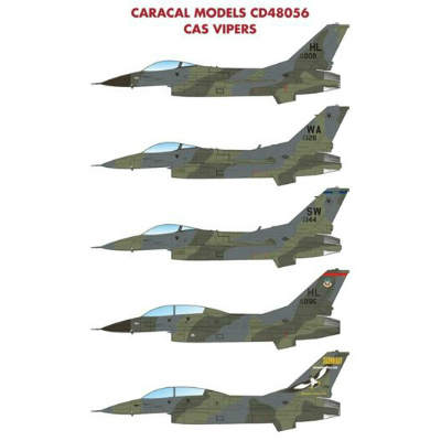 【再入荷】48056 F-16 ファイティングファルコン CAS ヴァイパーズ