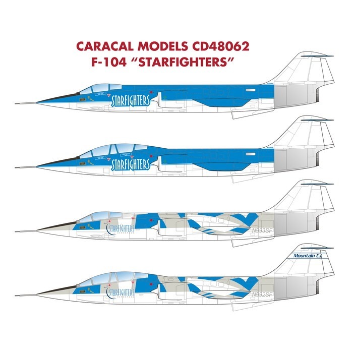 【新製品】48062 ロッキード F-104 スターファイターズ