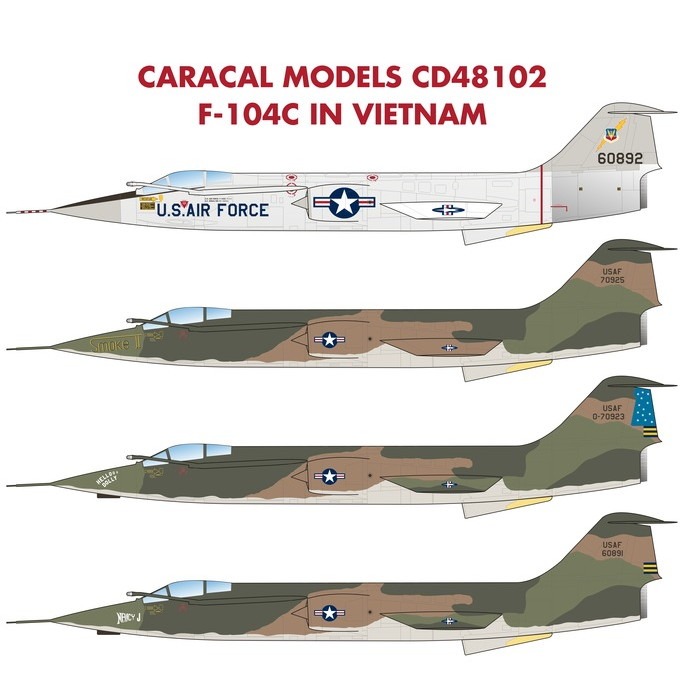 【再入荷】48102 ロッキード F-104 スターファイター ベトナム戦争