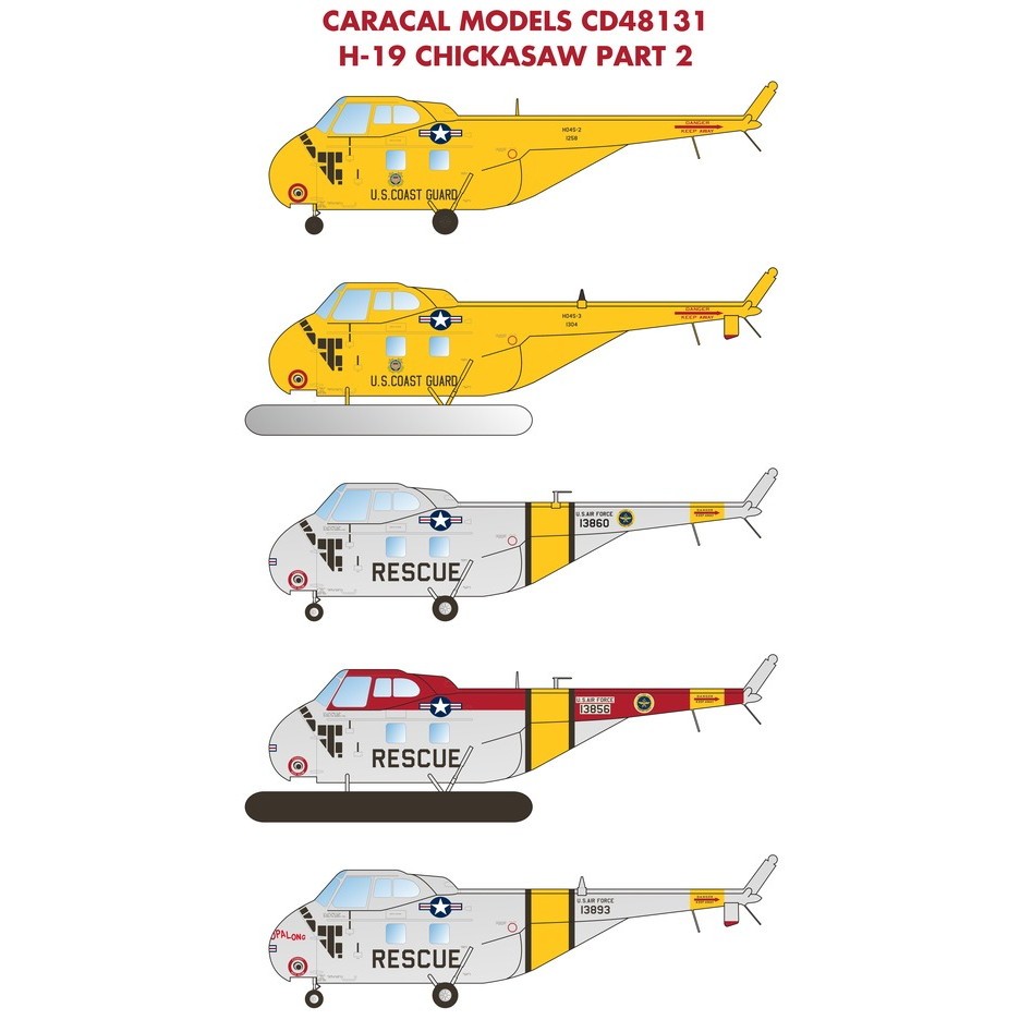 【新製品】48131 シコルスキー H-19 Pt.2