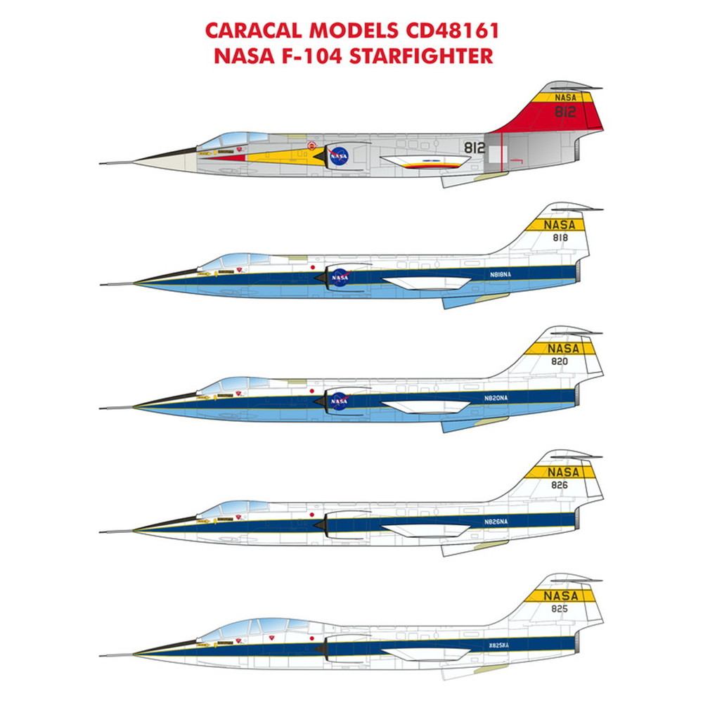 【新製品】48161)ロッキード F-104 スターファイター NASA