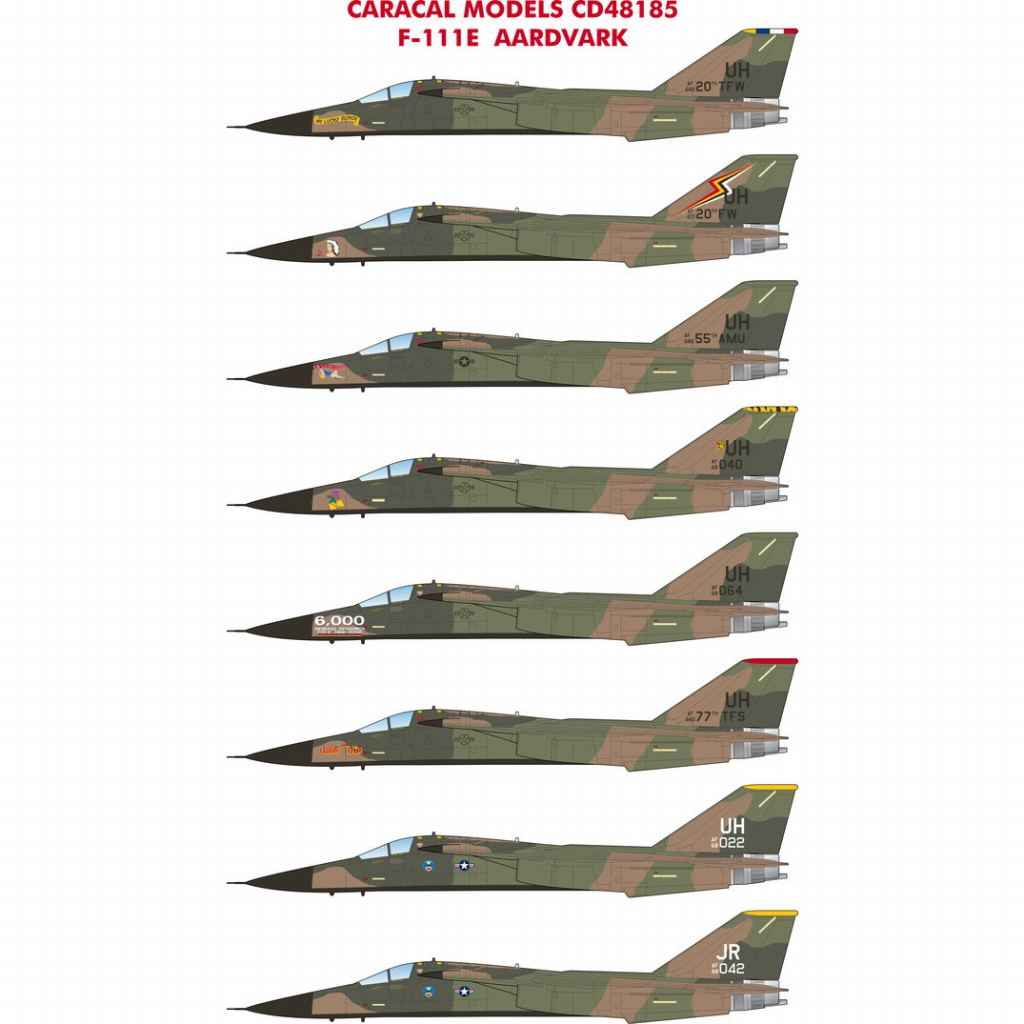 【新製品】48185 ジェネラル・ダイナミクス F-111E アードヴァーク