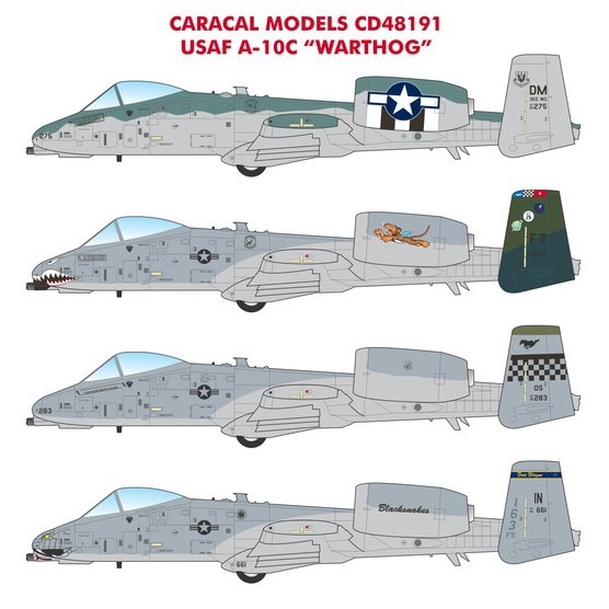 【新製品】48191 フェアチャイルド A-10C サンダーボルトII USAF ウォートホッグ