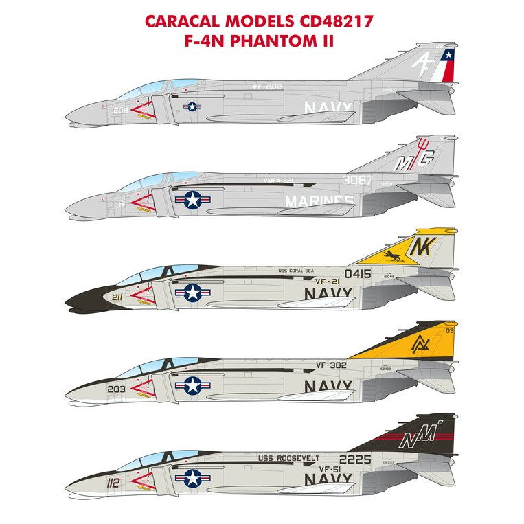【新製品】48217 マクドネル・ダグラス F-4N ファントムII アメリカ海軍&海兵隊