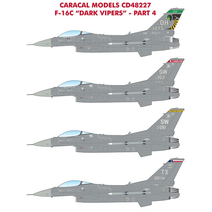 【新製品】48227 F-16C ダークヴァイパー Pt.4