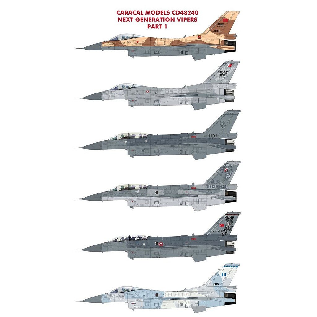 【新製品】48240 F-16 C/D ネクスト・ジェネレーション・ヴァイパーズ