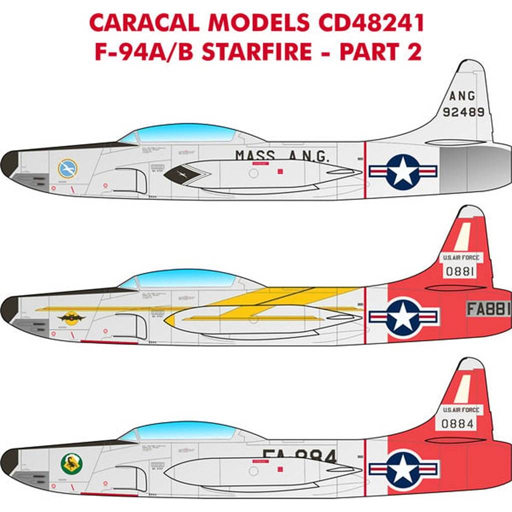 【新製品】48241 1/48 ロッキード F-94A/B スターファイア Pt.2