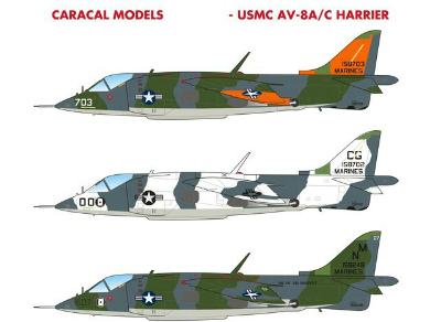 【新製品】[2000617201706] 72017)米海兵隊 AV-8A ハリアー