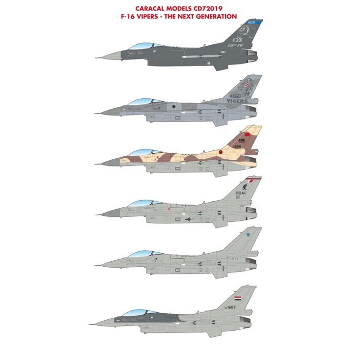 【新製品】72019 ロッキード・マーティン F-16C/D ヴァイパーズ ネクストジェネレーション
