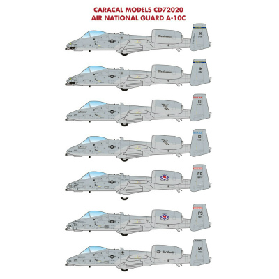 【再入荷】72020 フェアチャイルド A-10C サンダーボルトII 州空軍