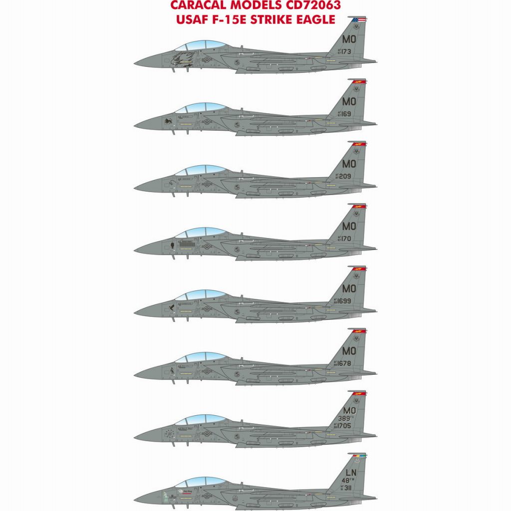 【再入荷】72063 F-15E ストライクイーグル