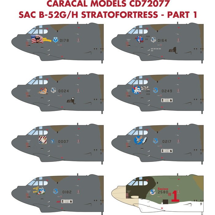 【新製品】72077 ボーイング B-52 ストラトフォートレス Pt.1