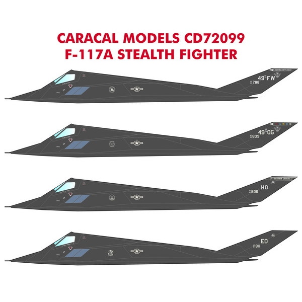 【新製品】72099 ロッキード F-117 ナイトホーク