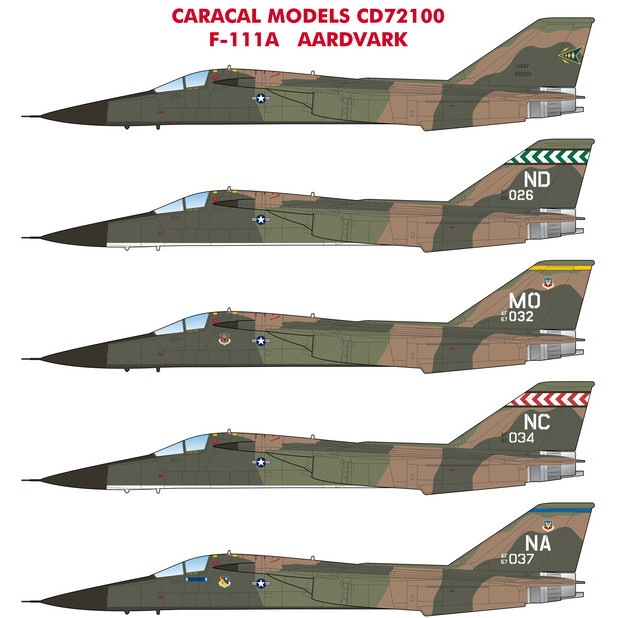 【新製品】72100 ジェネラル・ダイナミクス F-111 アードヴァーク