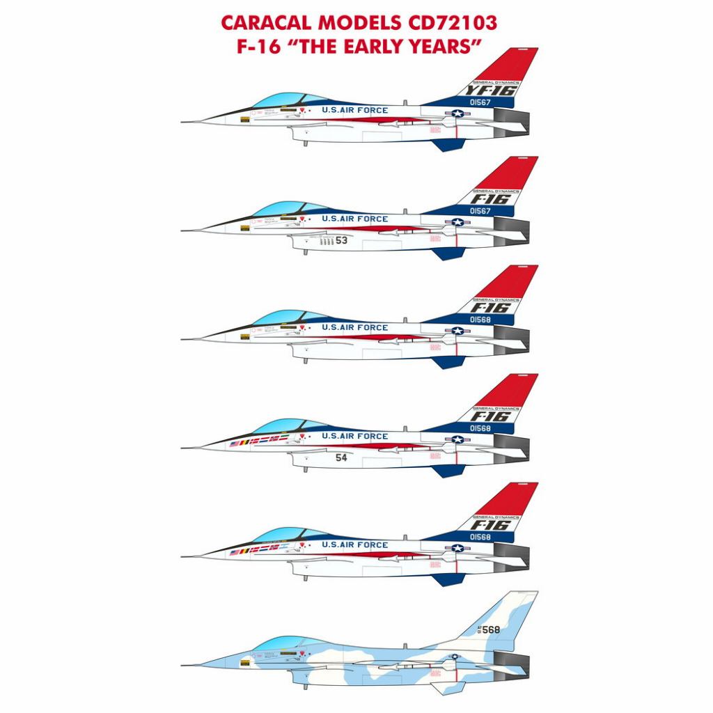 【新製品】72103 ジェネラル・ダイナミクス F-16 ファイティングファルコン プロトタイプ