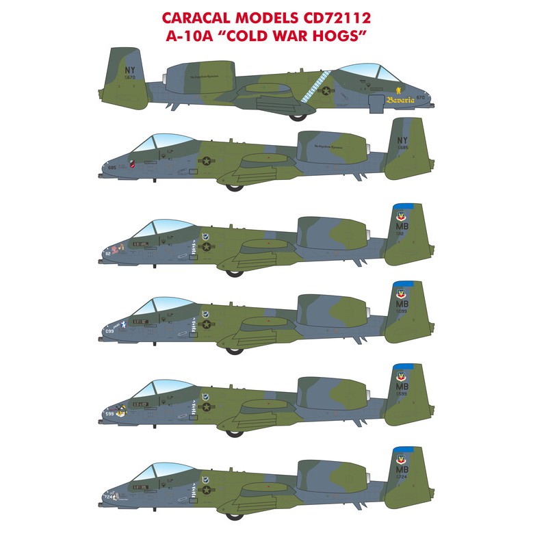 【新製品】72112 フェアチャイルド A-10A サンダーボルトII コールド・ウォー