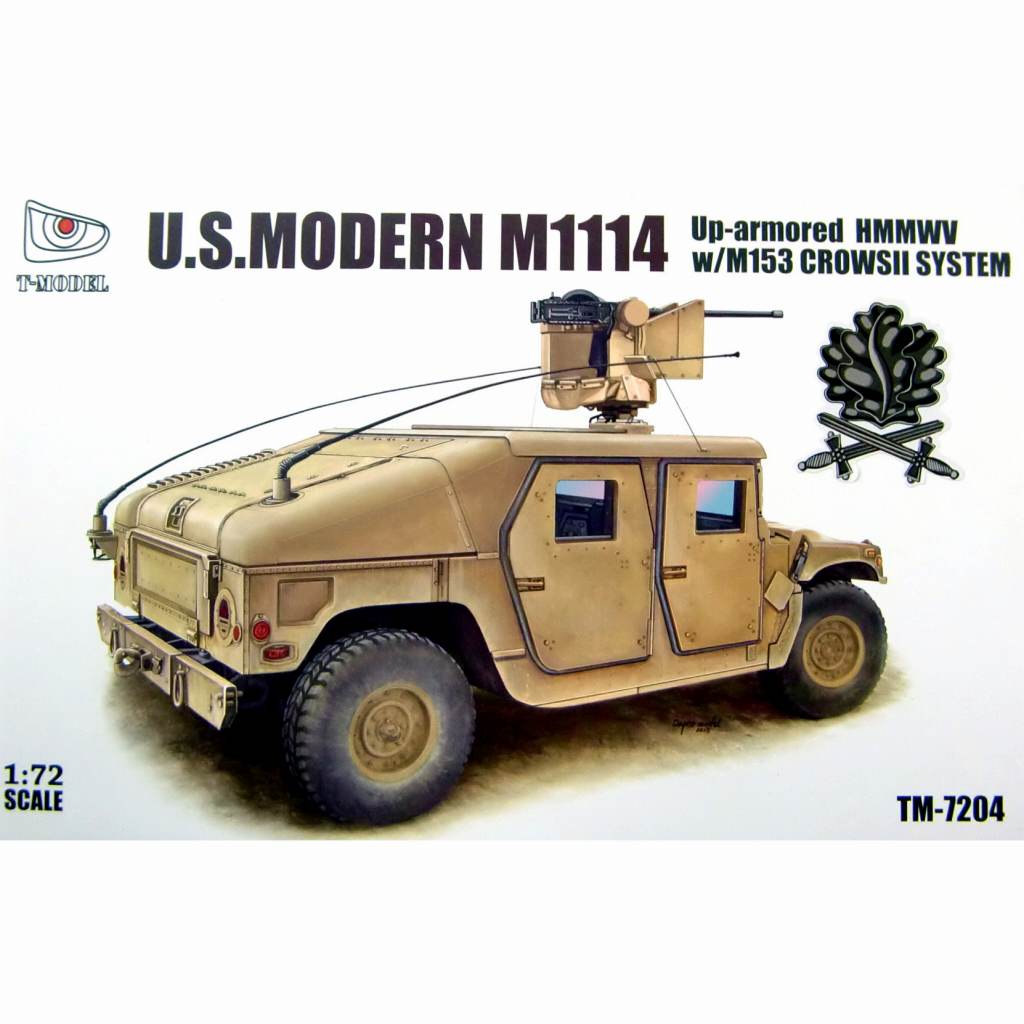 【新製品】TM-7404-I 米 HMMWV M1114 w/M153 CROWS II アイアン オークリーフセット