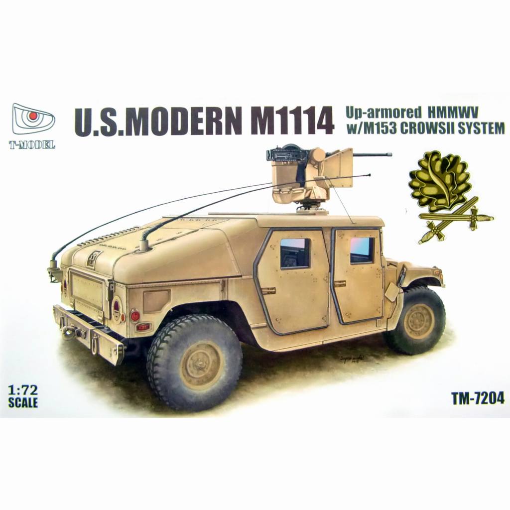 【新製品】TM-7404-G 米 HMMWV M1114 w/M153 CROWS II ゴールデン オークリーフセット